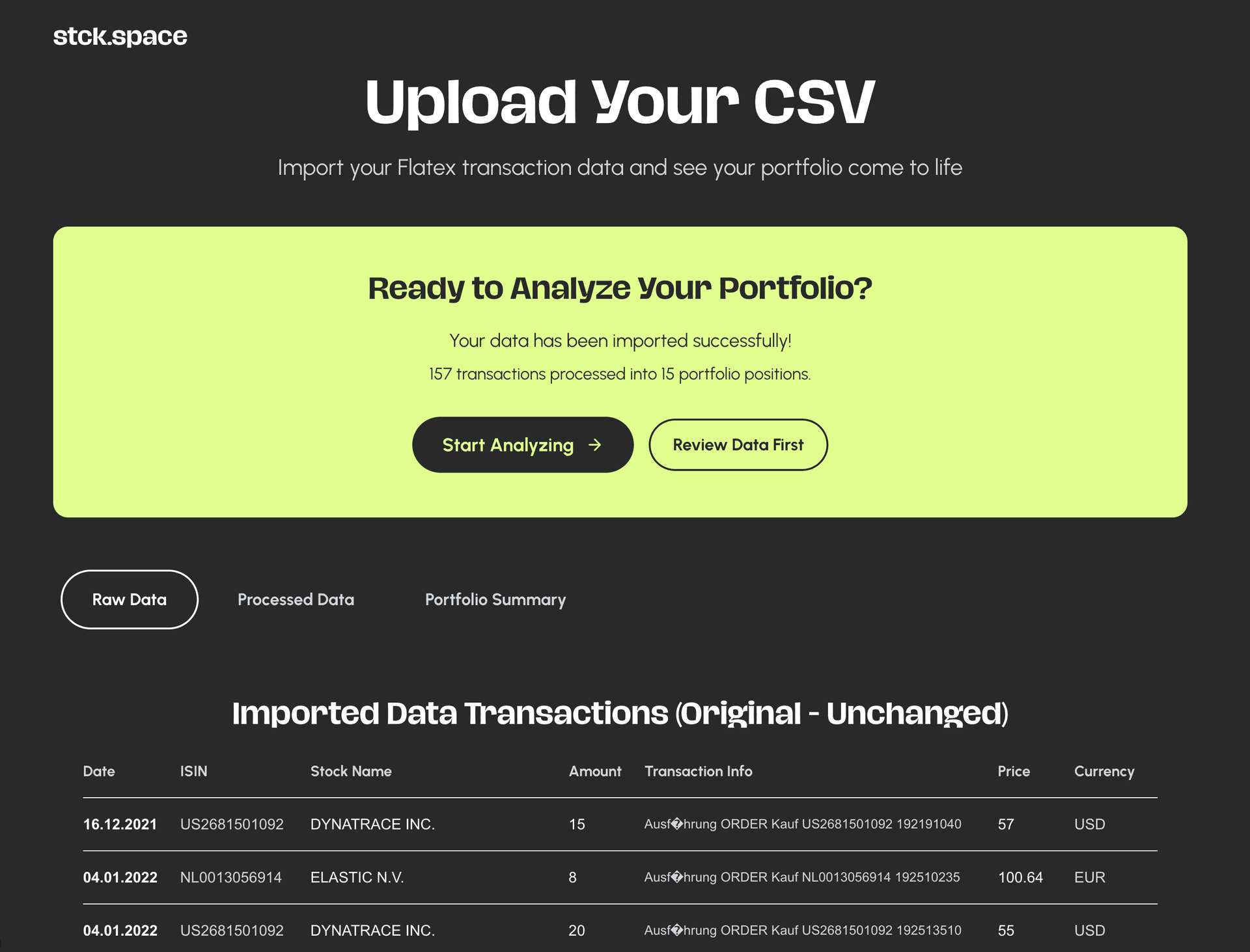 Insights in seconds, 100% on your device